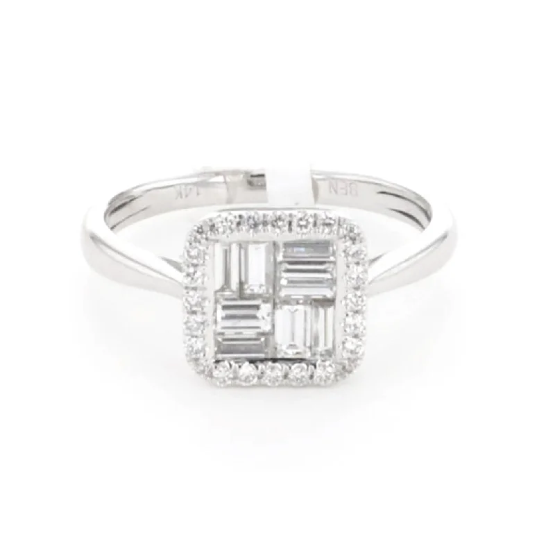 ChannelSetRings-0.16 ctw Diamond Ring | M10268515