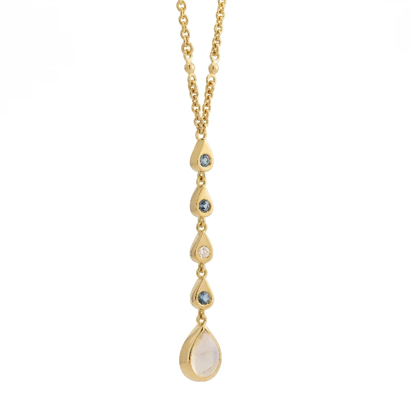 Pearl Necklaces for Brides-Droplet Necklace