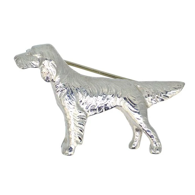 Brooch for jacket collar-Dog Brooch