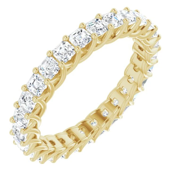 SisterRings-14K Yellow 2 1/8 CTW Diamond Eternity Band