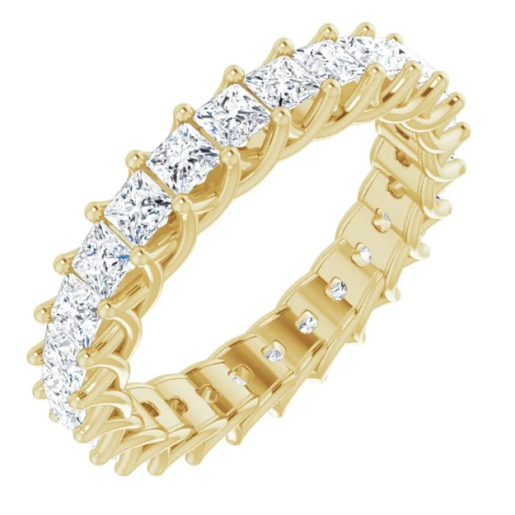 SeniorRings-14K Yellow 2 3/8 CTW Diamond Eternity Band