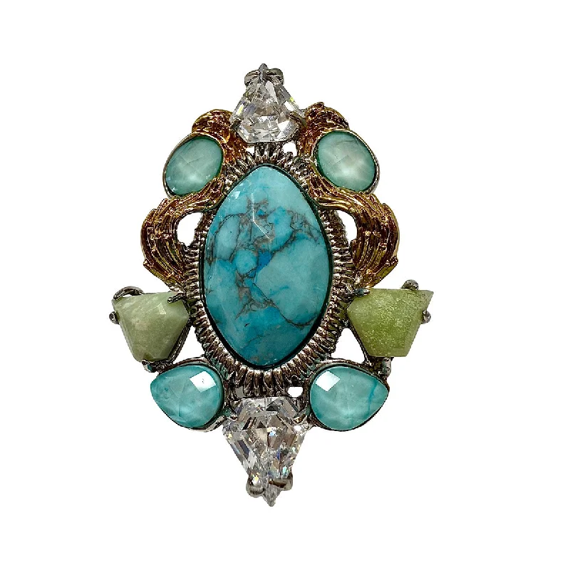 MeditationRings-Alexis Bittar Crystal & Multistone Ring