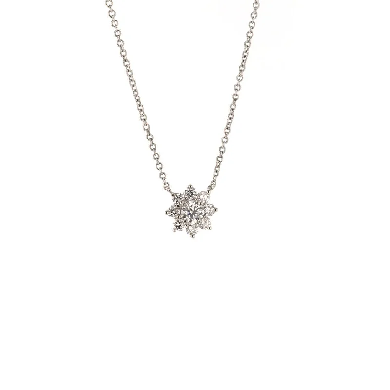 Eco-Friendly Necklaces for Women-18" 0.63 ctw Diamond Stationary Pendant Necklace | M10263091