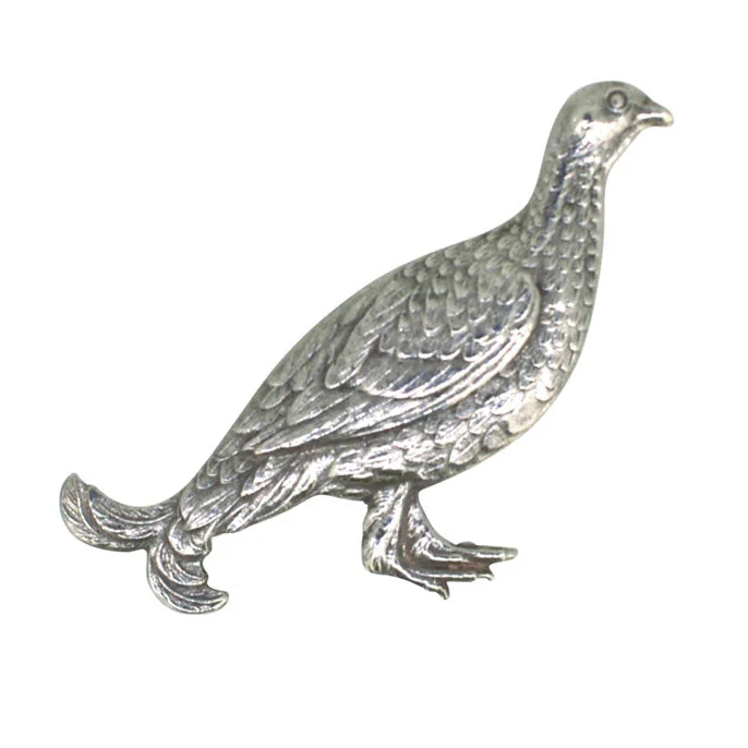 Brooch for lapel pin-Grouse Brooch