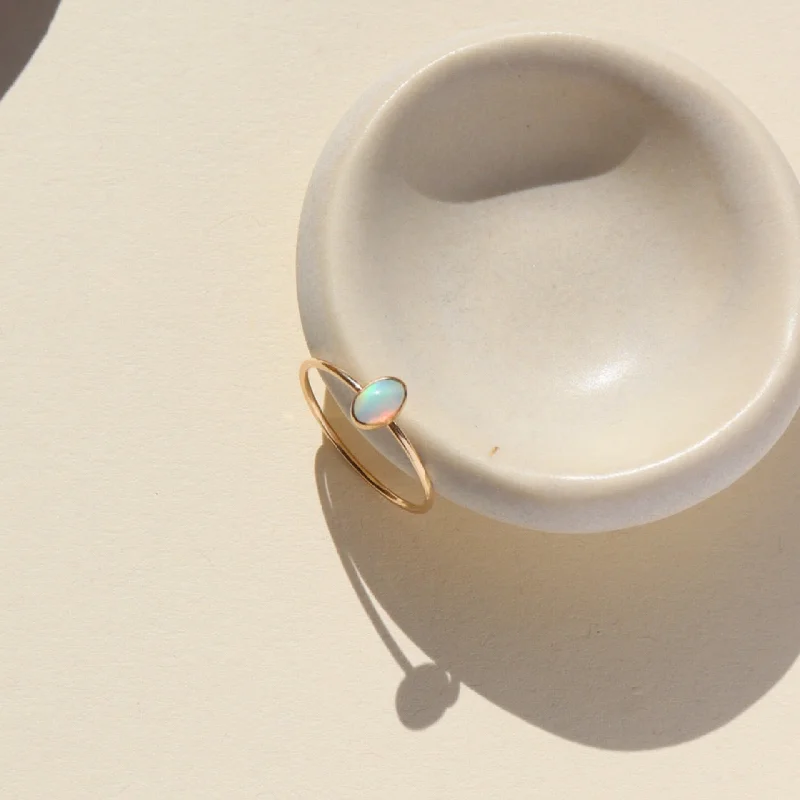 PlatinumRings-Opal Essence Ring