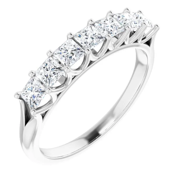 ReptileRings-Platinum 9/10 CTW Natural Diamond Anniversary Band