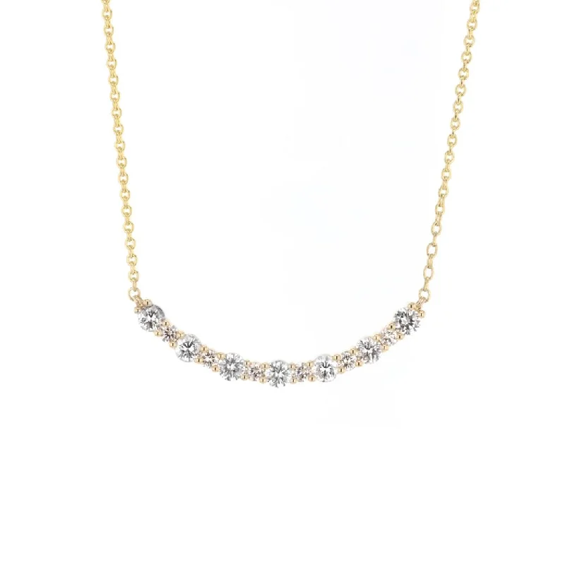 Pearl Strand Necklaces-19" 1.61 ctw Diamond Necklace | 10277710