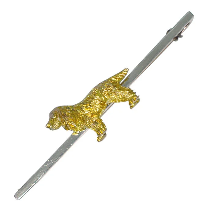 Brooch for evening dress-Dog Brooch