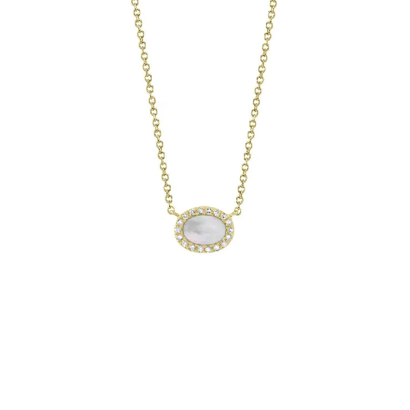 Small Pendant Necklaces-18" 0.27 ctw Diamond Stationary Pendant Necklace | 10276698