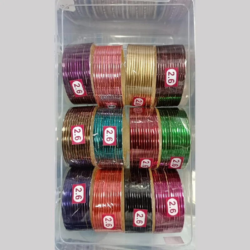 Bangles For International Brides-Pratima Jewellery Mart Multi Color Bangle Set