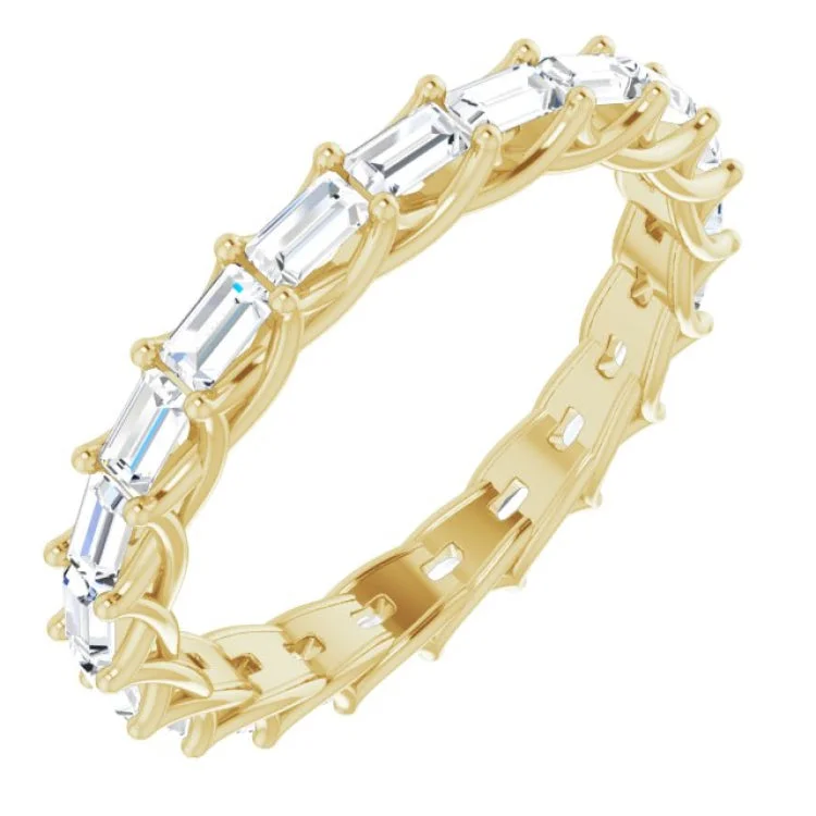 DogRings-14K Yellow 9/10 CTW Diamond Eternity Band