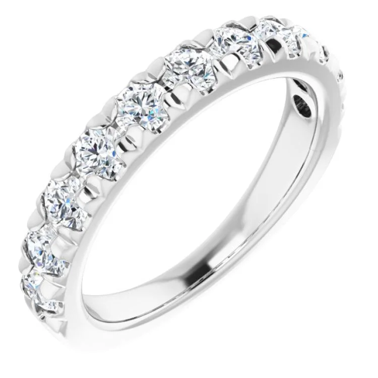 SeaRings-14K White 1 CTW Natural Diamond Anniversary Ring