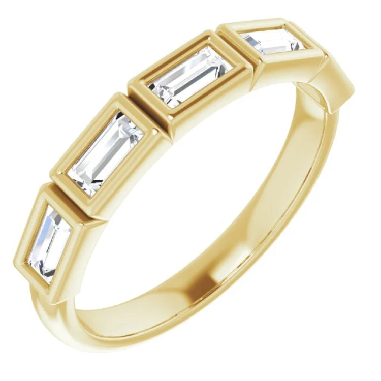 PeaceRings-14K Yellow 5/8 CTW Natural Diamond Anniversary Band