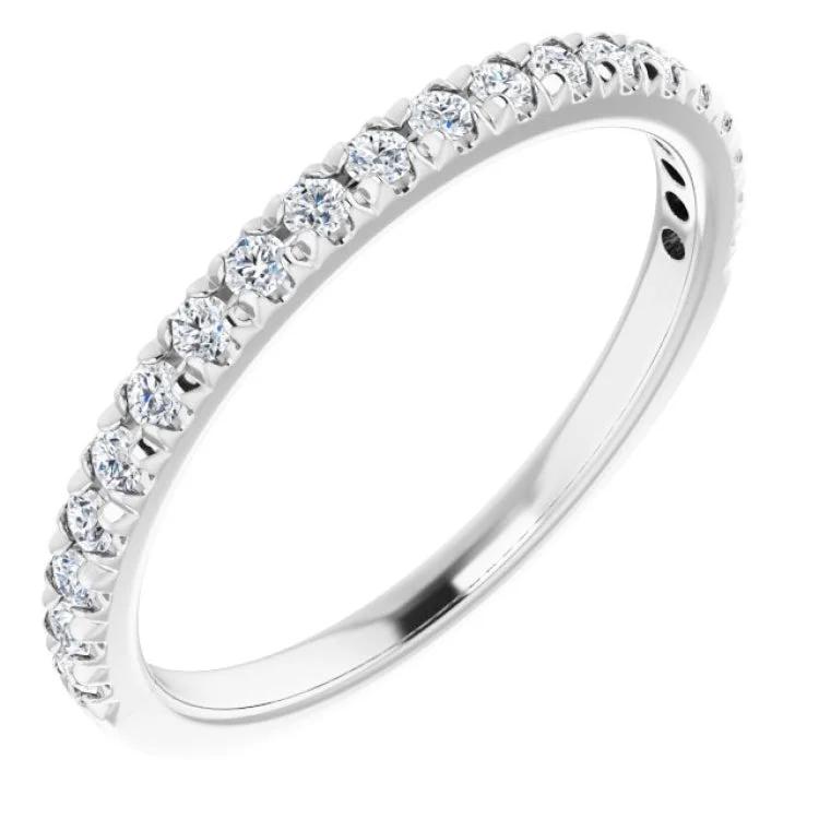 MapRings-Platinum 1/4 CTW Natural Diamond Anniversary Ring