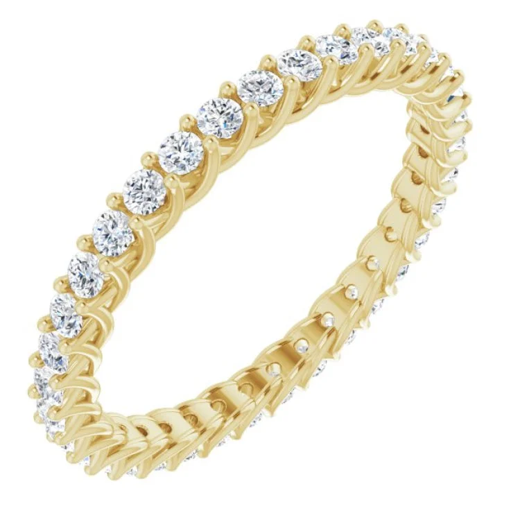 FriendshipRings-14K Yellow 5/8 CTW Diamond Eternity Band