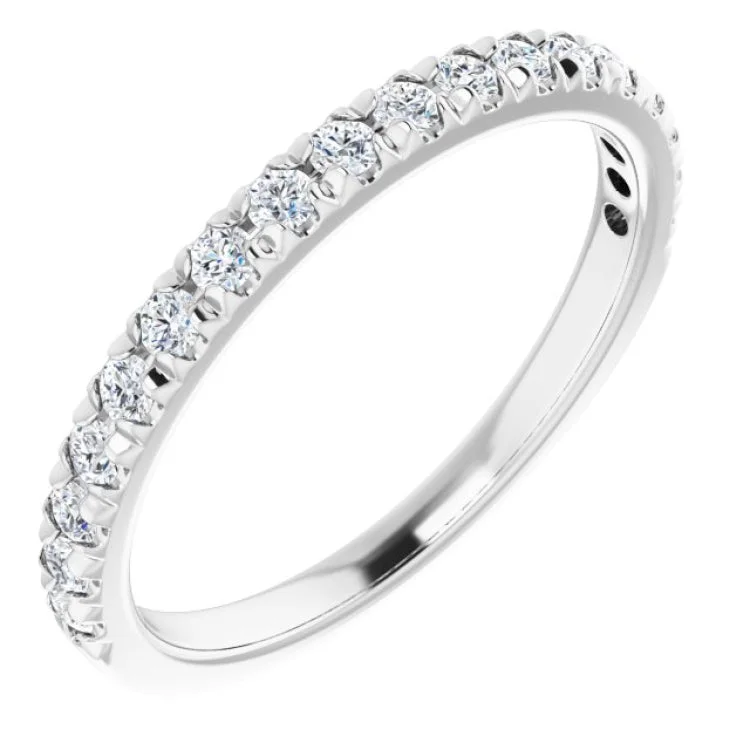 FingerprintRings-Platinum 1/3 CTW Natural Diamond Anniversary Ring