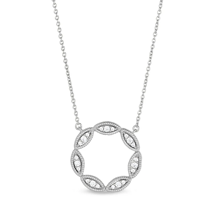 Luxury Silver Necklaces-Black Label Necklace