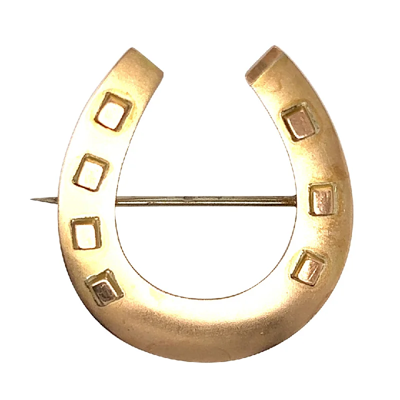 Brooch for spring fashion-Horse Shoe Brooch