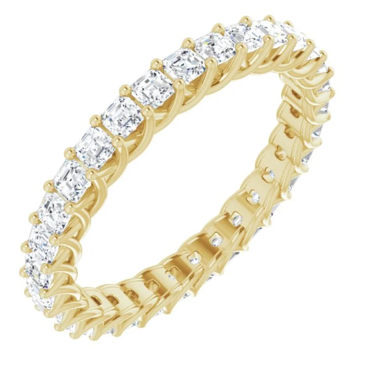 GrandfatherRings-14K Yellow 1 1/2 CTW Diamond Eternity Band