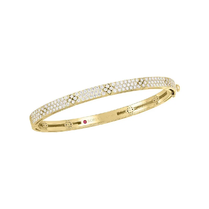 AnniversaryBracelets-Love In Verona Pave Round Diamond Bangle