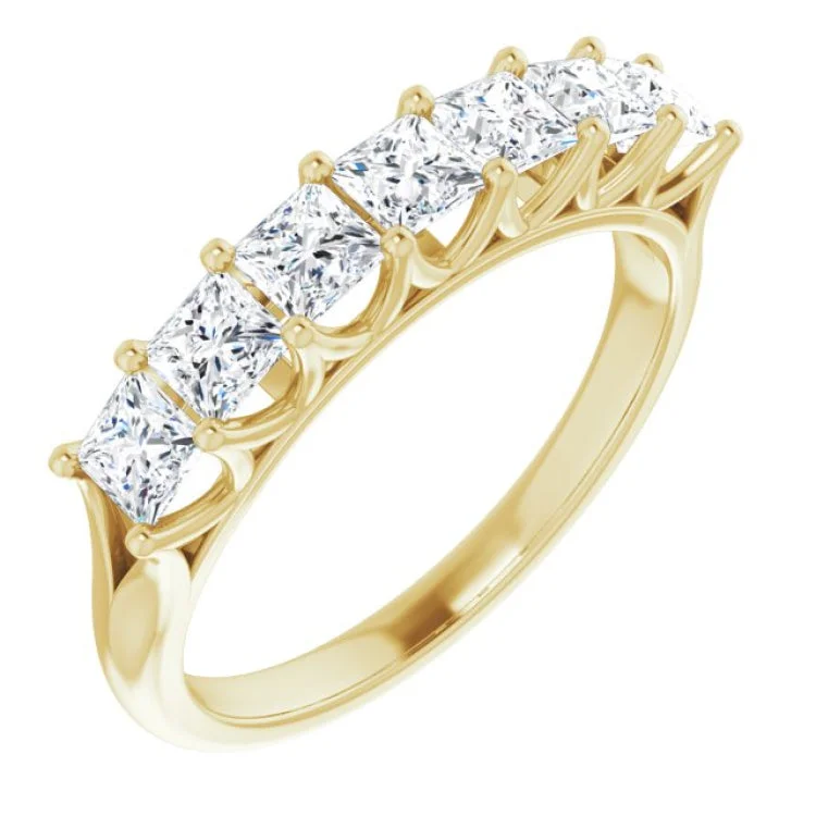 KidsRings-14K Yellow 1 1/8 CTW Natural Diamond Anniversary Band