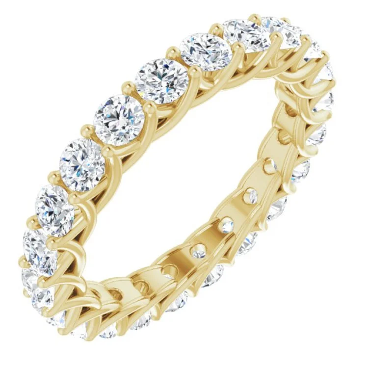 BalanceRings-14K Yellow 2 1/5 CTW Diamond Eternity Band