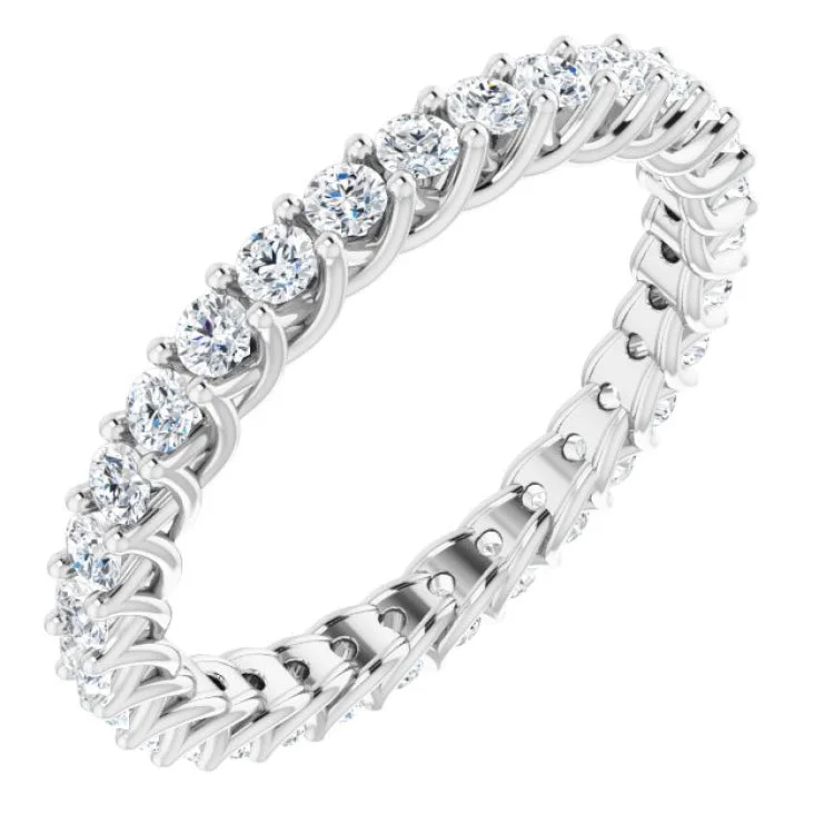 GarnetRings-14K White 5/8 CTW Diamond Eternity Band