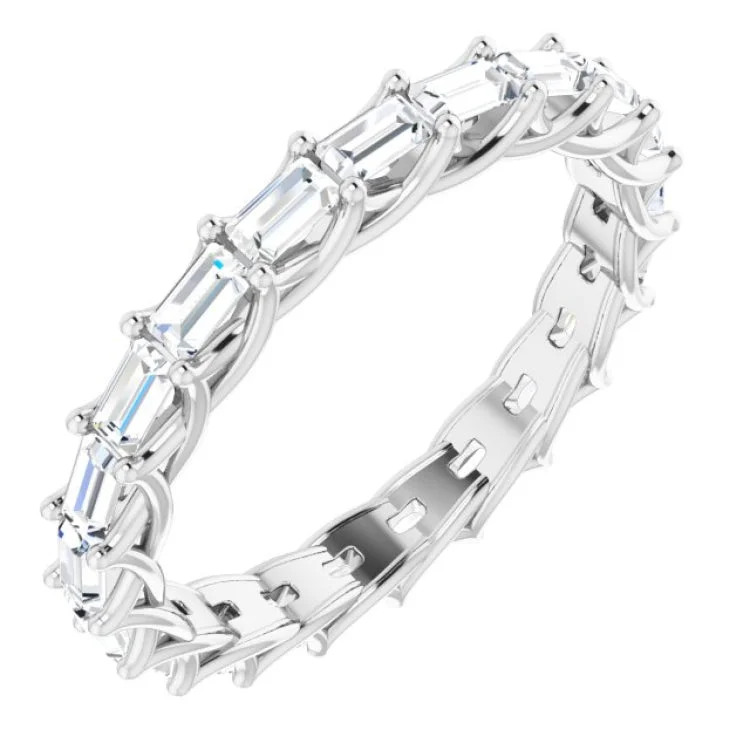 AstrologyRings-Platinum 9/10 CTW Diamond Eternity Band