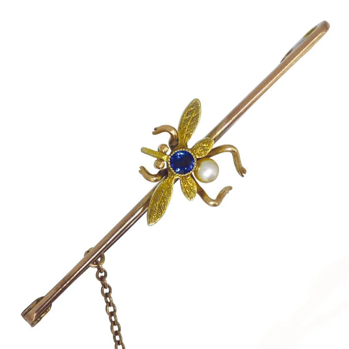 Beautiful brooch-Bug Bar Brooch