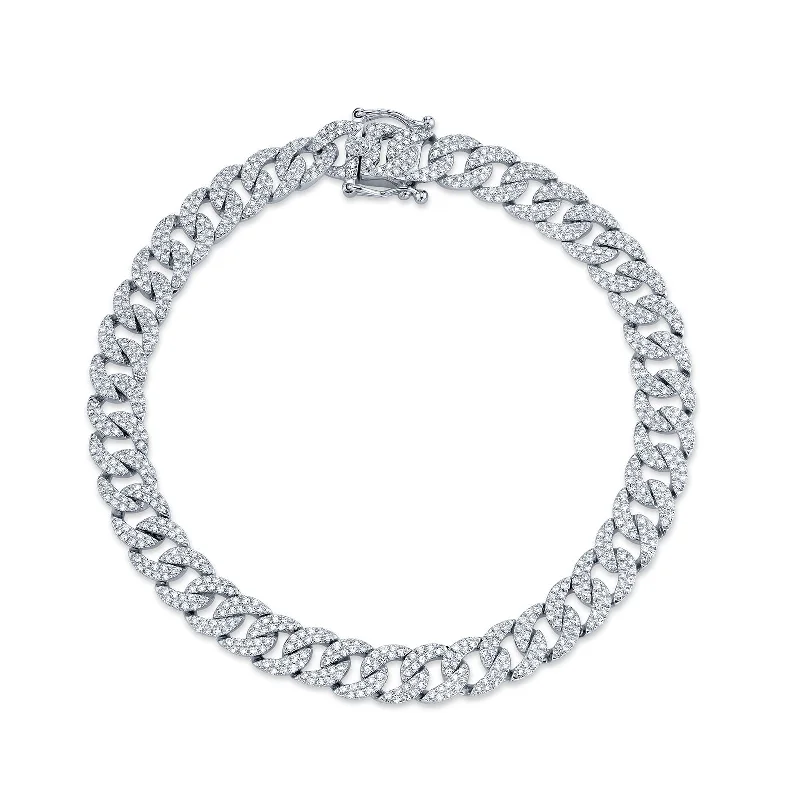 MonogramBracelets-Diamond Link Bracelet