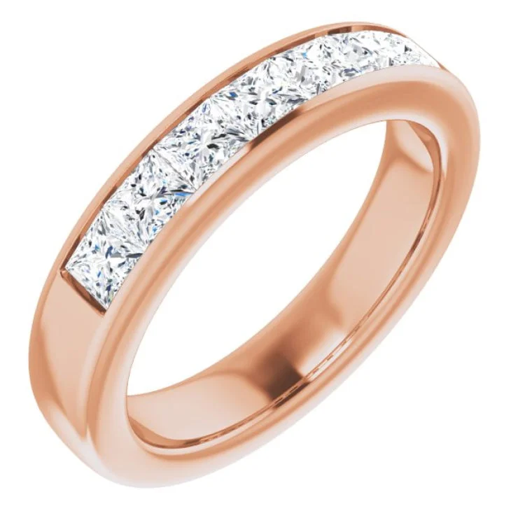 CatRings-14K Rose 1 3/4 CTW Natural Diamond Band