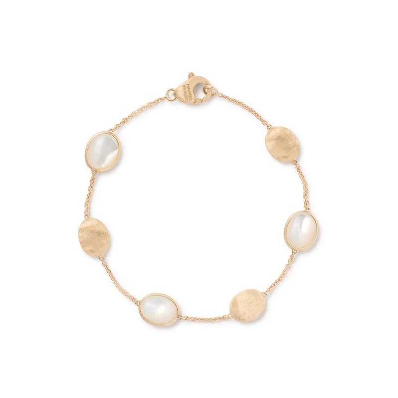 SapphireBracelets-Siviglia Bracelet With Ovals & Mother Of Pearl