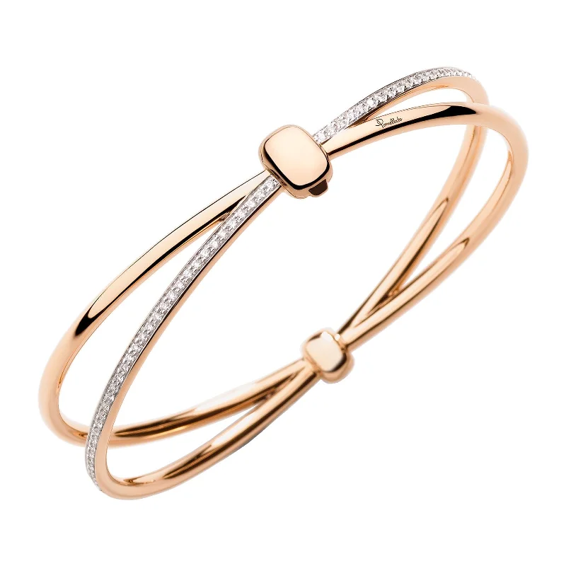 NameBracelets-Together Bangle with Diamonds