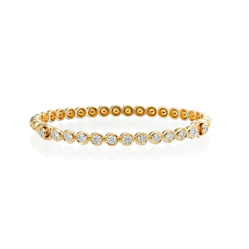 TravelBracelets-Nutmeg Beaded Bangle